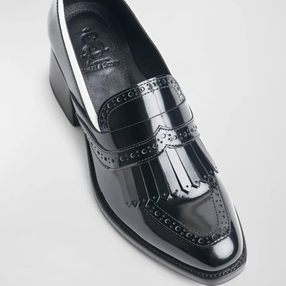 The Office of Angela Scott, Miss Juliette Loafer Dark Academia Size 6.5/36.5